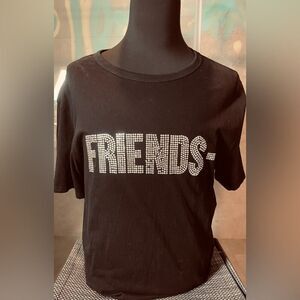 VLONE x SEPHORIA CRYSTALS SHIRT - Black - Size L - NAV Concert Merch